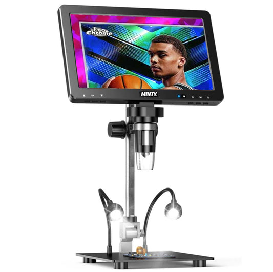 10.1" HD -1080P Digital Microscope – The Ultimate Trading Card Inspection Tool