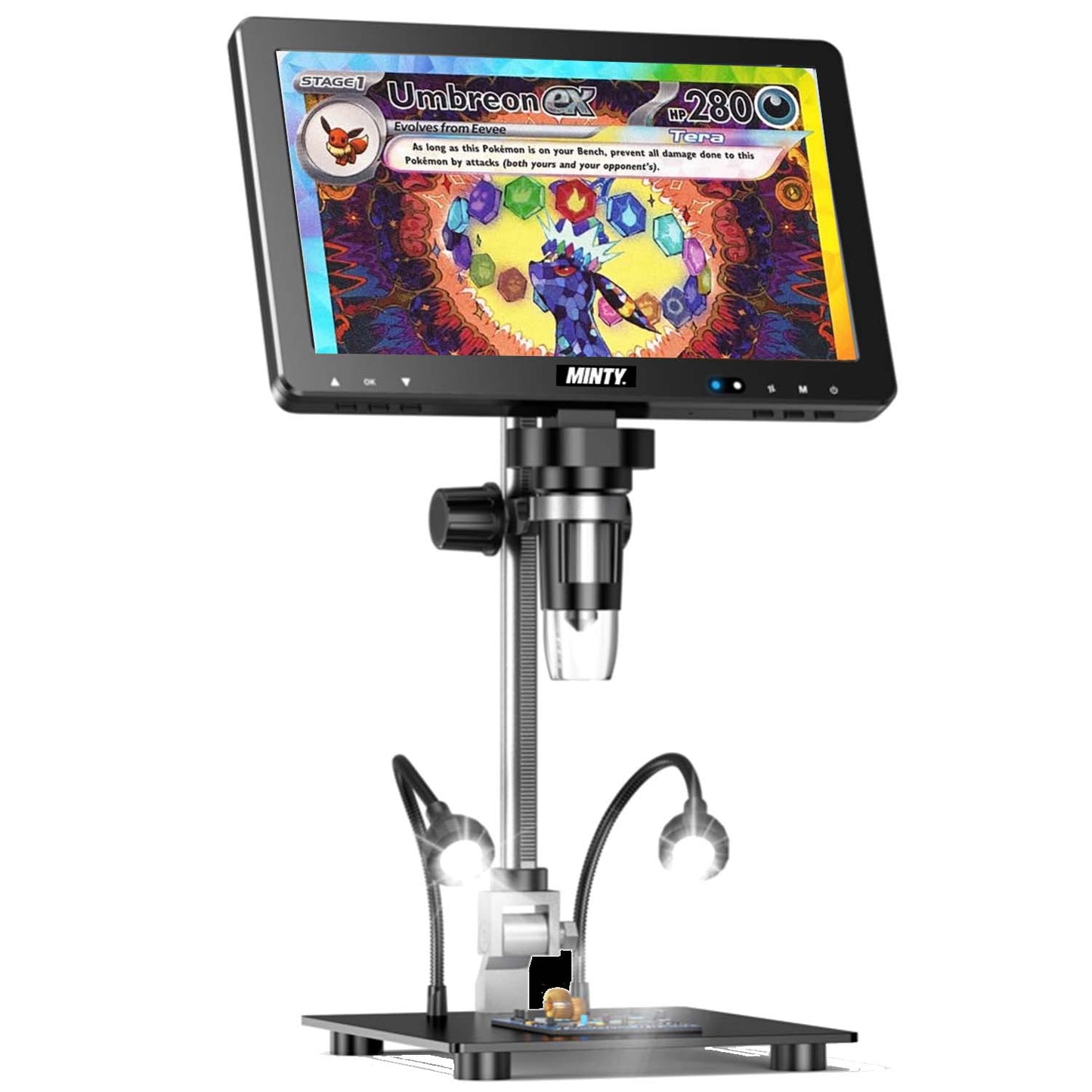 10.1" HD -1080P Digital Microscope – The Ultimate Trading Card Inspection Tool