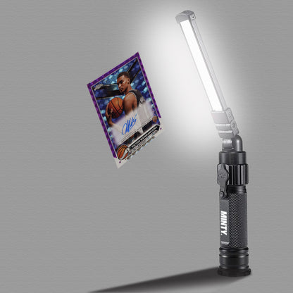 Card Saber:  Hand Held LED Light For Trading Card Inspection