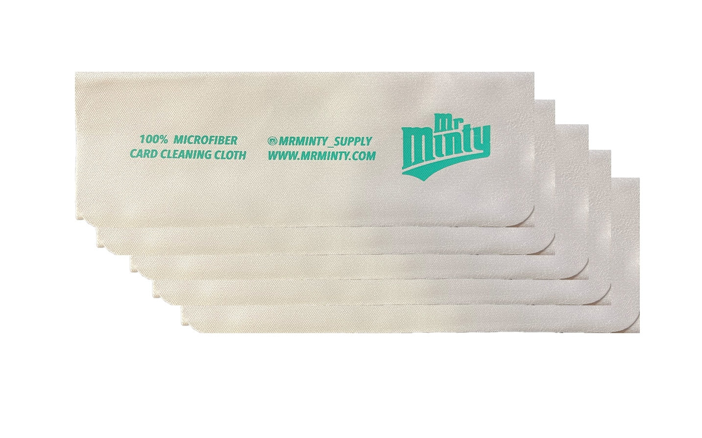 Mr. Minty Microfiber Card Cleaning Cloths – 20-Pack