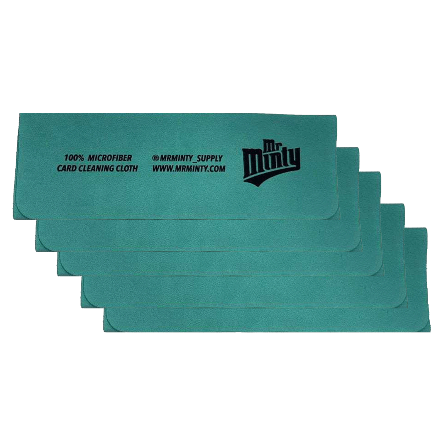 Mr. Minty Microfiber Card Cleaning Cloths – 20-Pack