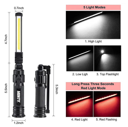 Card Saber:  Hand Held LED Light For Trading Card Inspection