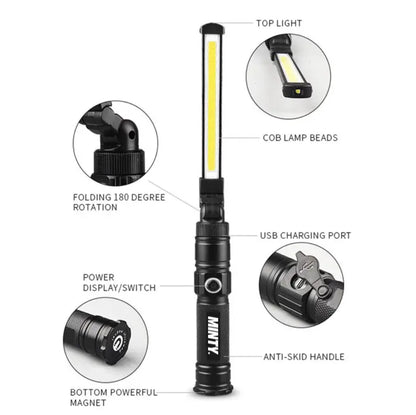 Card Saber:  Hand Held LED Light For Trading Card Inspection