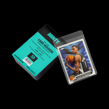 Mr. Minty Semi Rigid Card Holder -50 PCS Mr. Minty Semi Rigid Card Holder -50 PCS