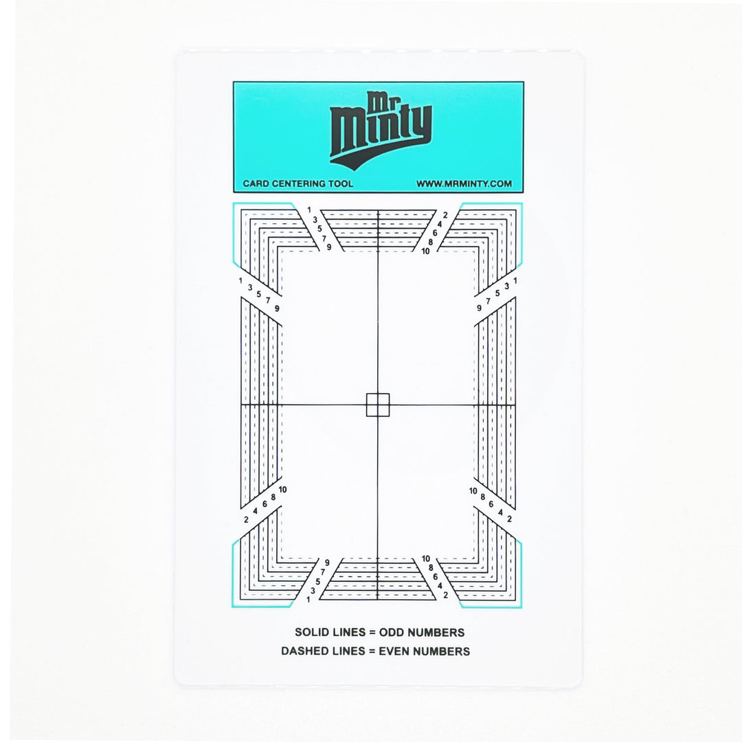 Mr. Minty Card Centering Tool