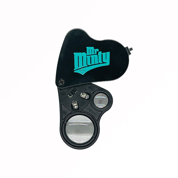 Mr. Minty Card Magnifier / Card Loupe - 20x -30x